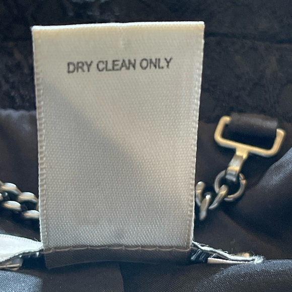 Cache Women’s Textured Black Blazer Size 8 - Picture 11 of 14